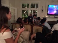 Coronation Night viewing and victory party